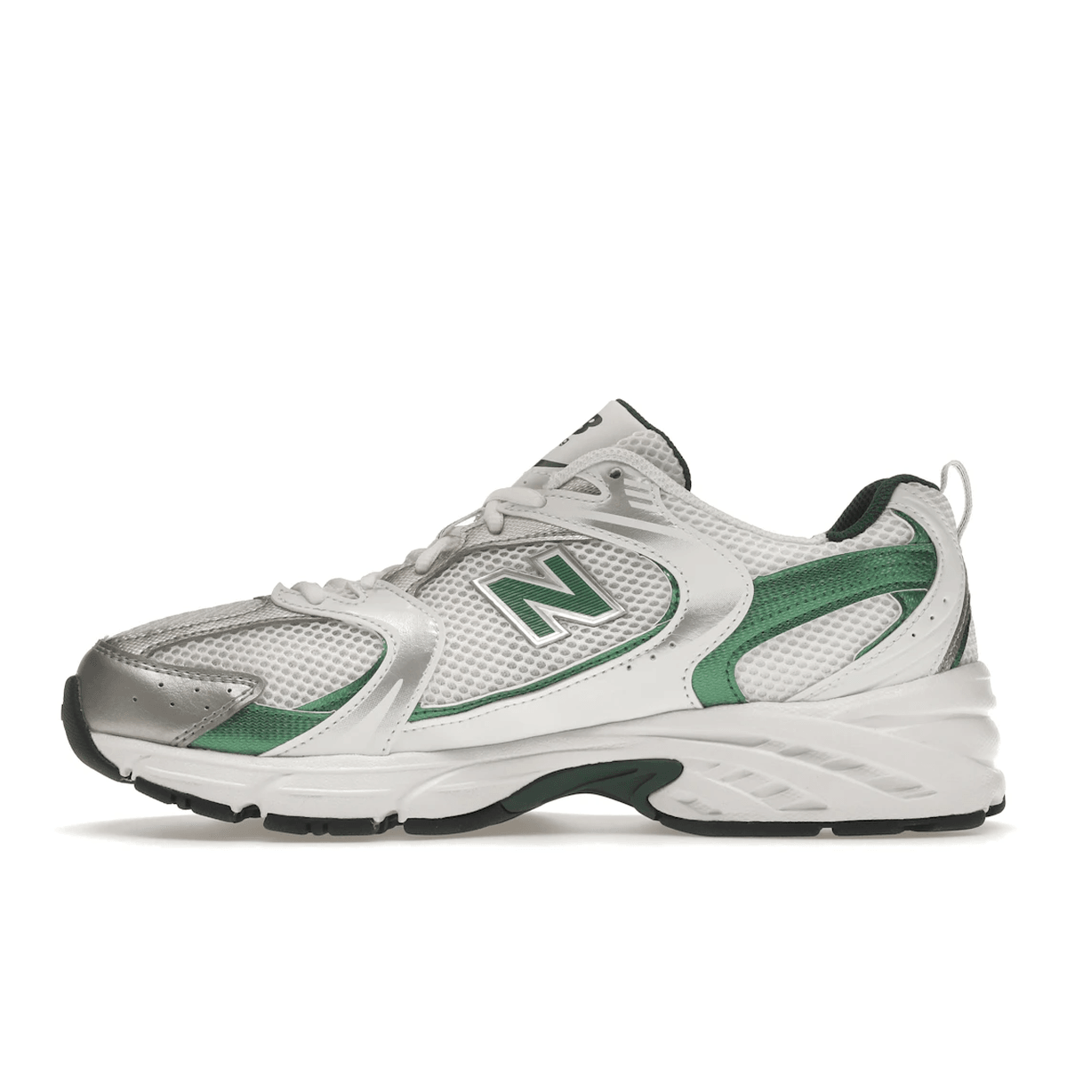New Balance 530 White Nightwatch Green - Sneakerzone