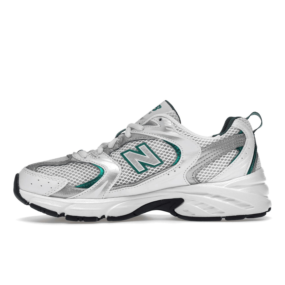 New Balance 530 White Silver Green - Sneakerzone