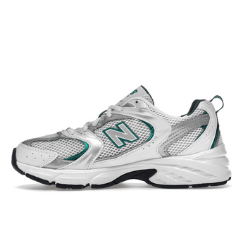 New Balance 530 White Silver Green - Sneakerzone