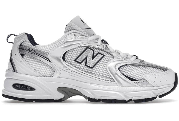 New Balance 530 White Silver Navy - Sneakerzone