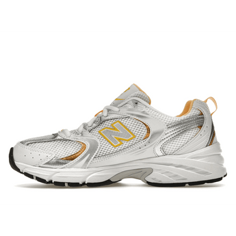 New Balance 530 White Vibrant Apricot Silver Metallic - Sneakerzone