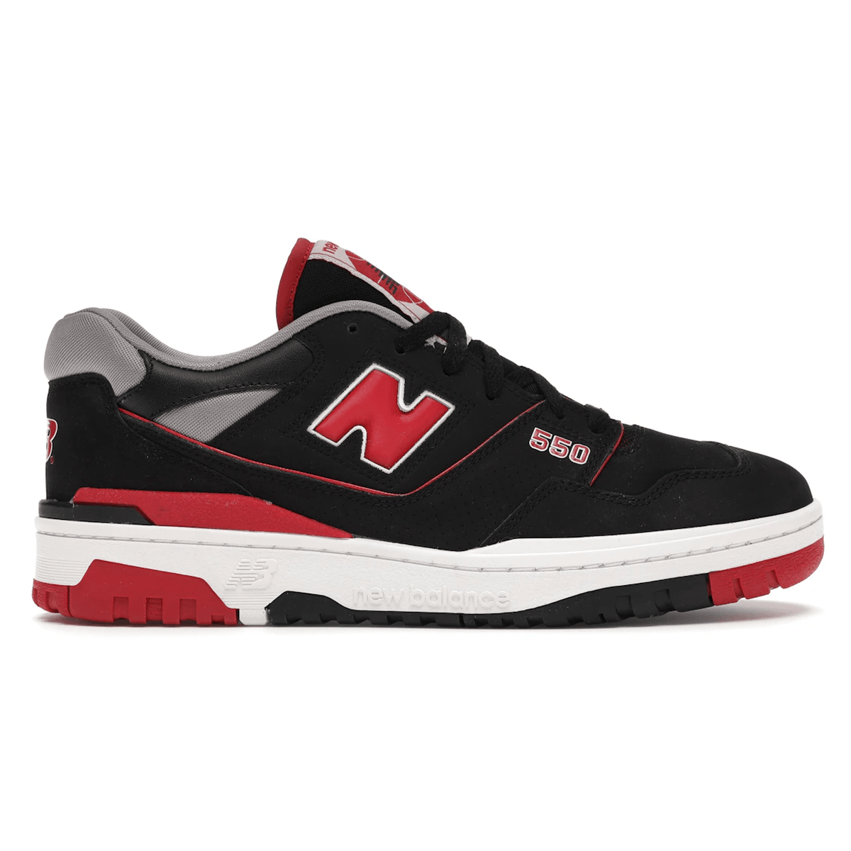 New Balance 550 Black Red - Sneakerzone