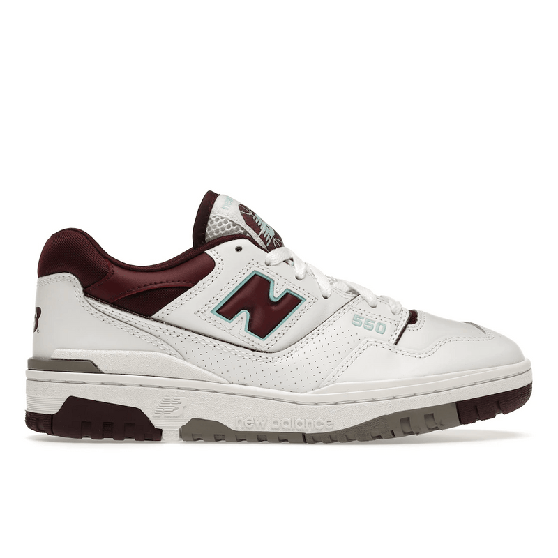 New Balance 550 Burgundy Cyan product image