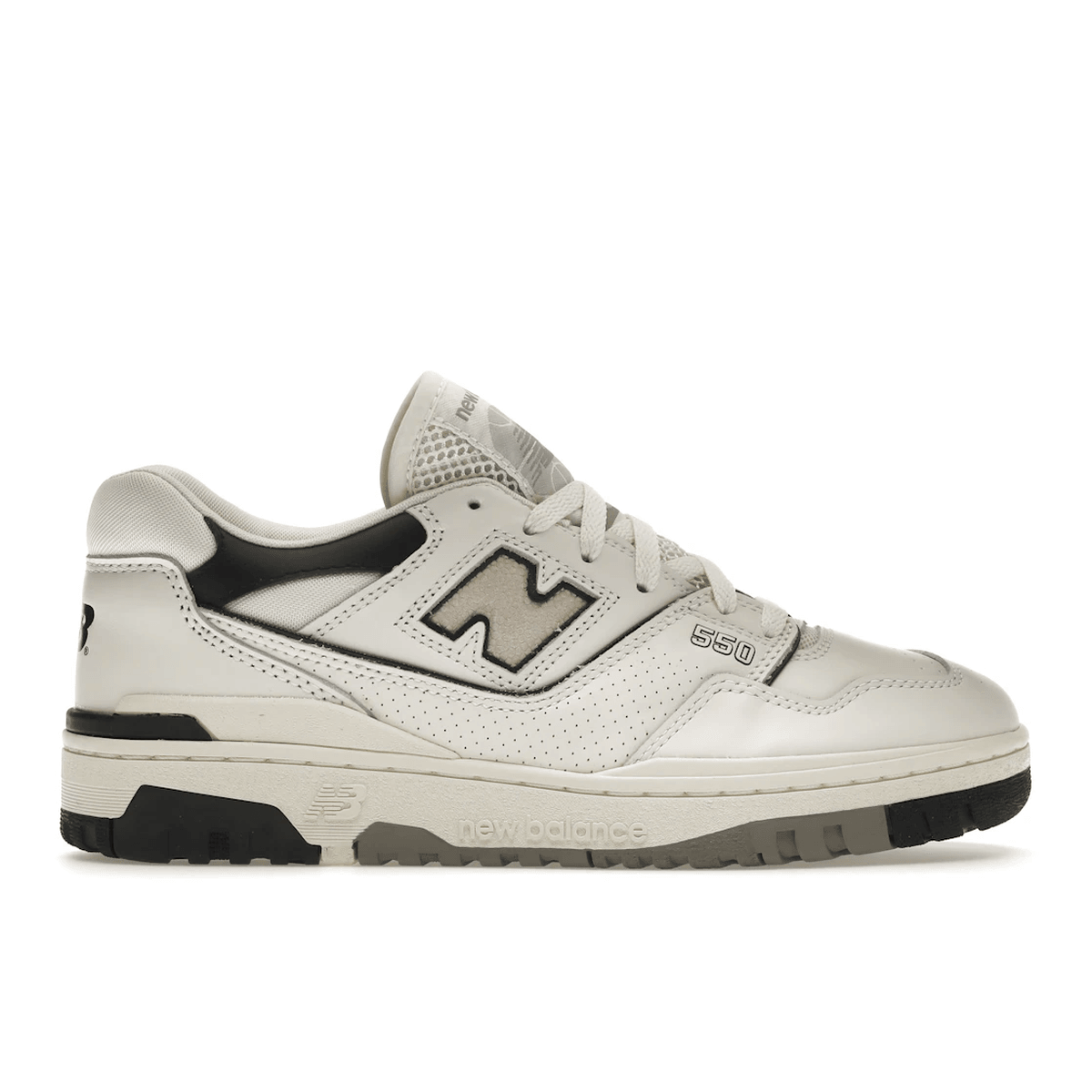 New Balance 550 Cream Black - Sneakerzone