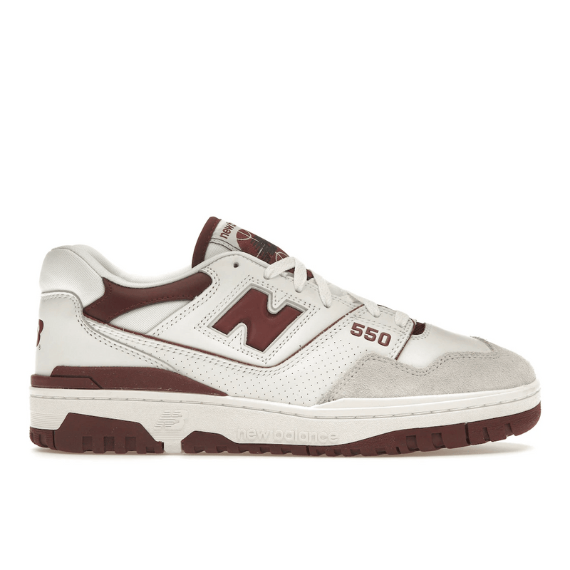 New Balance 550 Sea Salt Burgundy product image