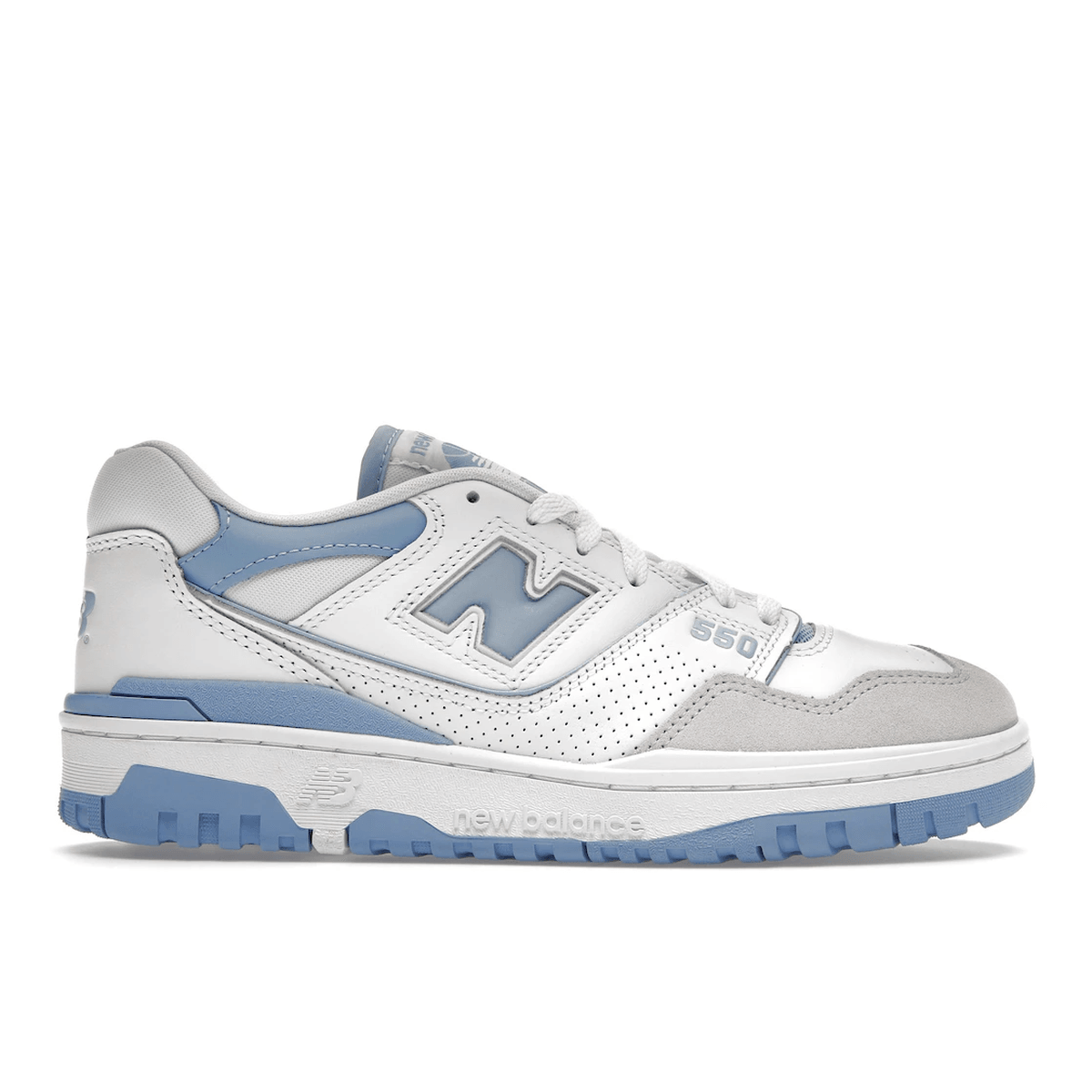 New Balance 550 White Blue Haze Rain Cloud - Sneakerzone