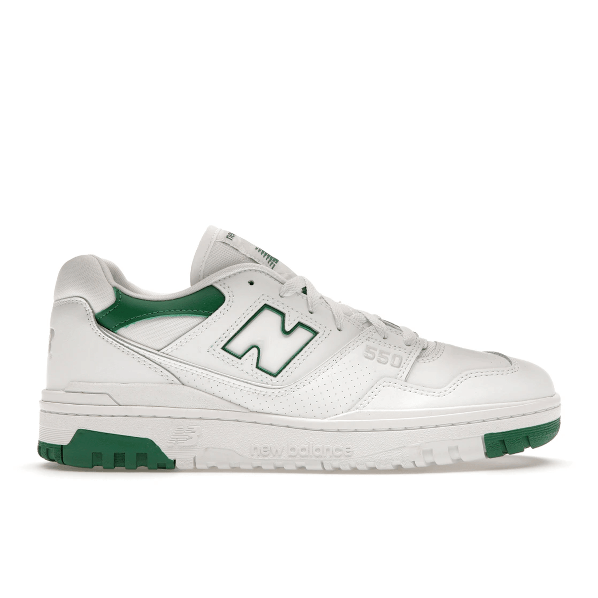 New Balance 550 White Classic Green - Sneakerzone
