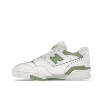 New Balance 550 White Mint Green - Sneakerzone