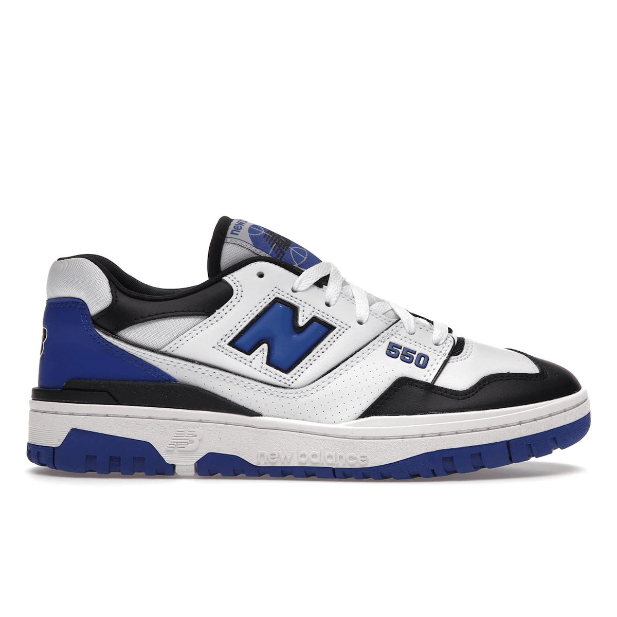 New Balance 550 White Royal Black - Sneakerzone