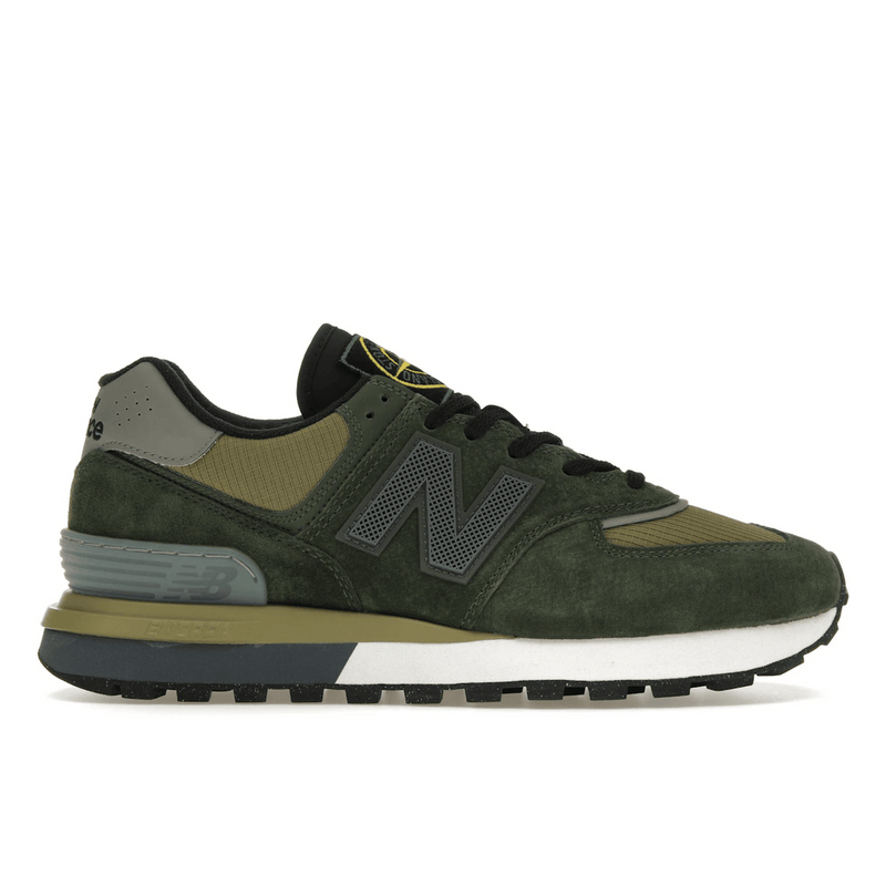 New Balance 574 Legacy Stone Island Dark Green product image