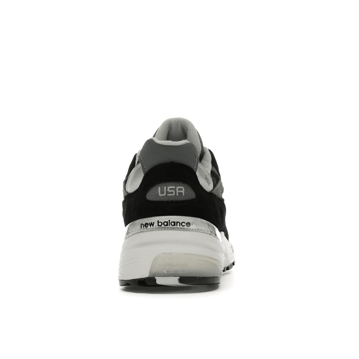 New Balance 992 Black Grey Suede - Sneakerzone