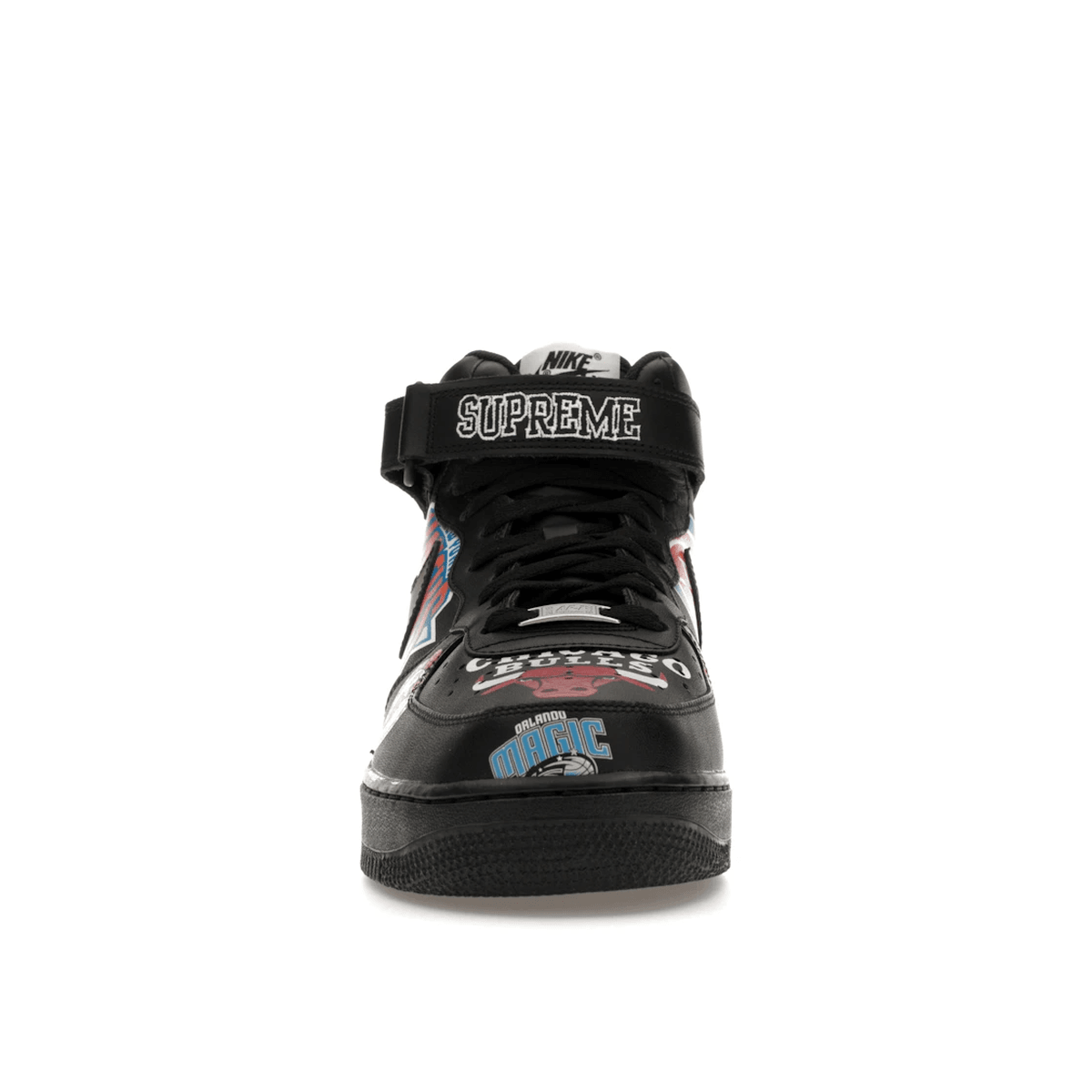Nike Air Force 1 Mid Supreme NBA Black - Sneakerzone