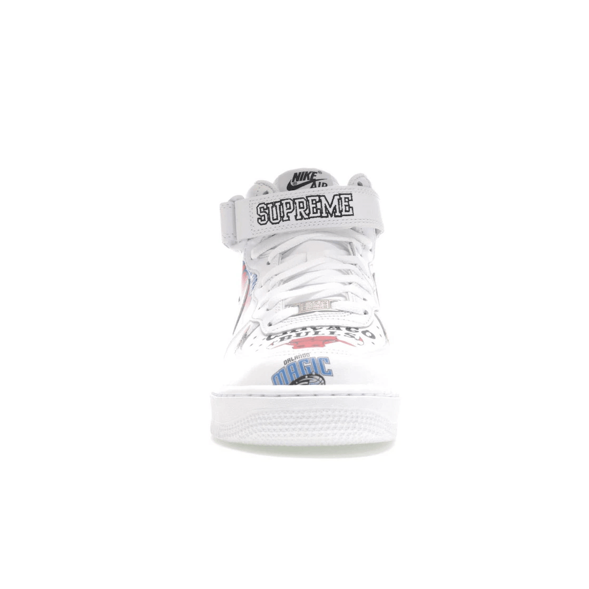 Nike Air Force 1 Mid Supreme NBA White - Sneakerzone