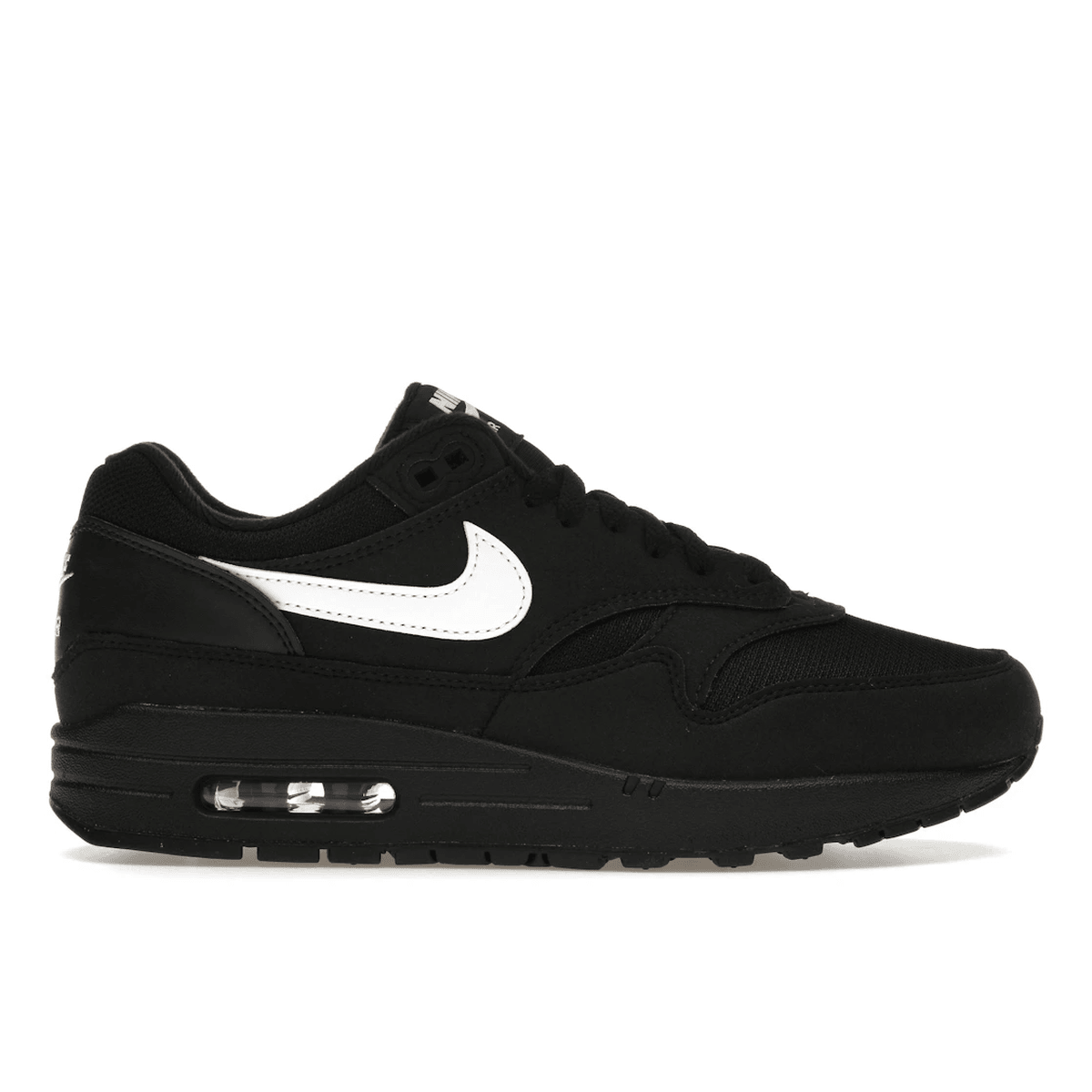 Nike Air Max 1 Black White Swoosh - Sneakerzone