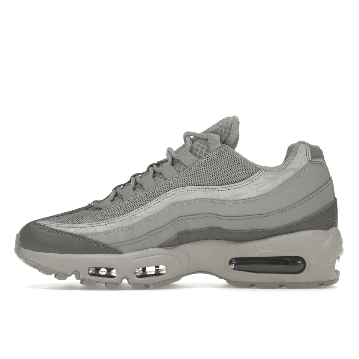Nike Air Max 95 Grey Midnight Navy - Sneakerzone
