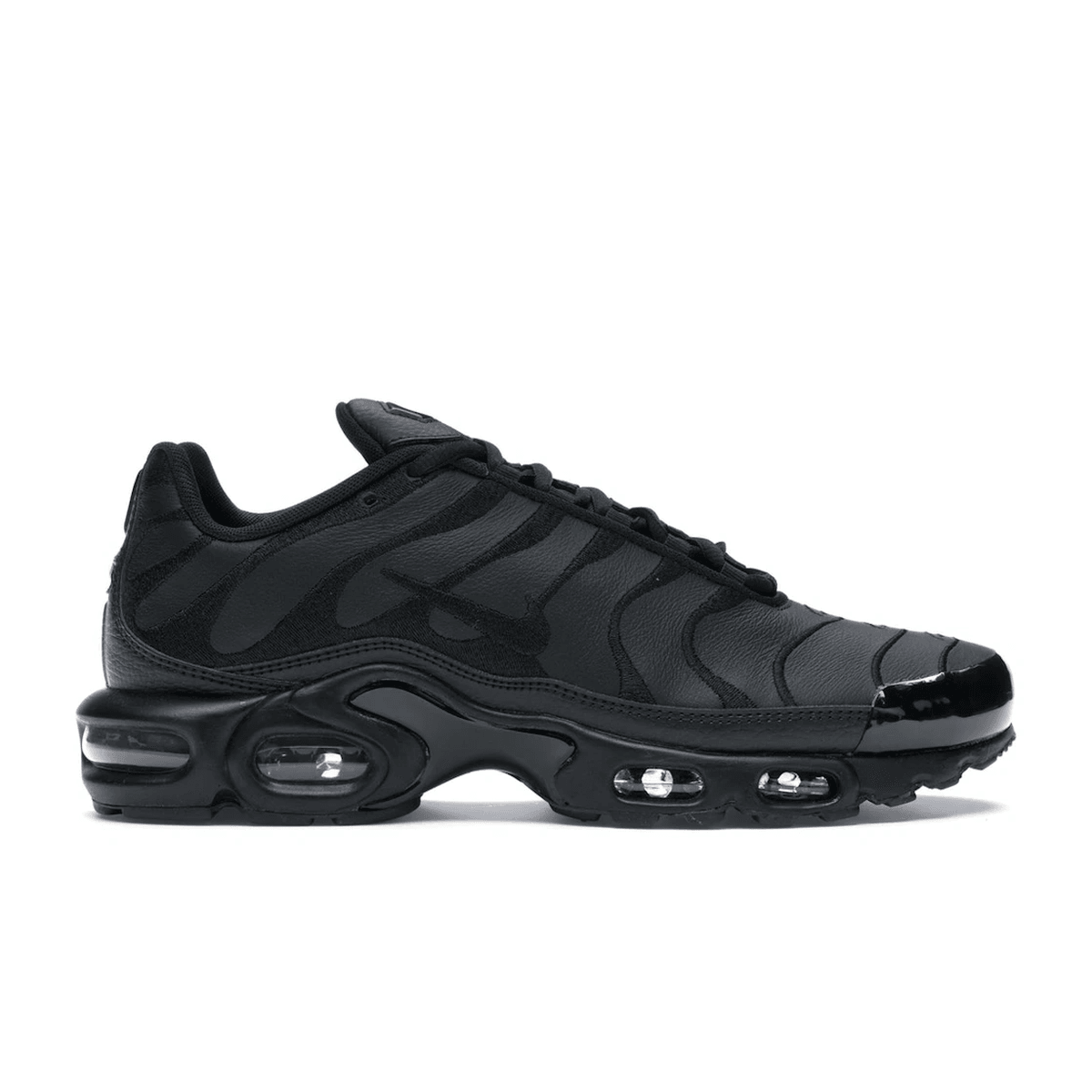 Nike Air Max Plus Triple Black Leather - Sneakerzone