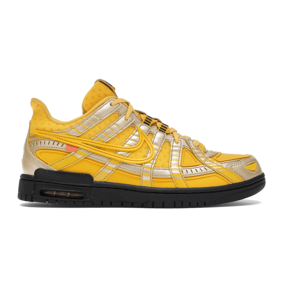 Nike Air Rubber Dunk Off-White University Gold - Sneakerzone