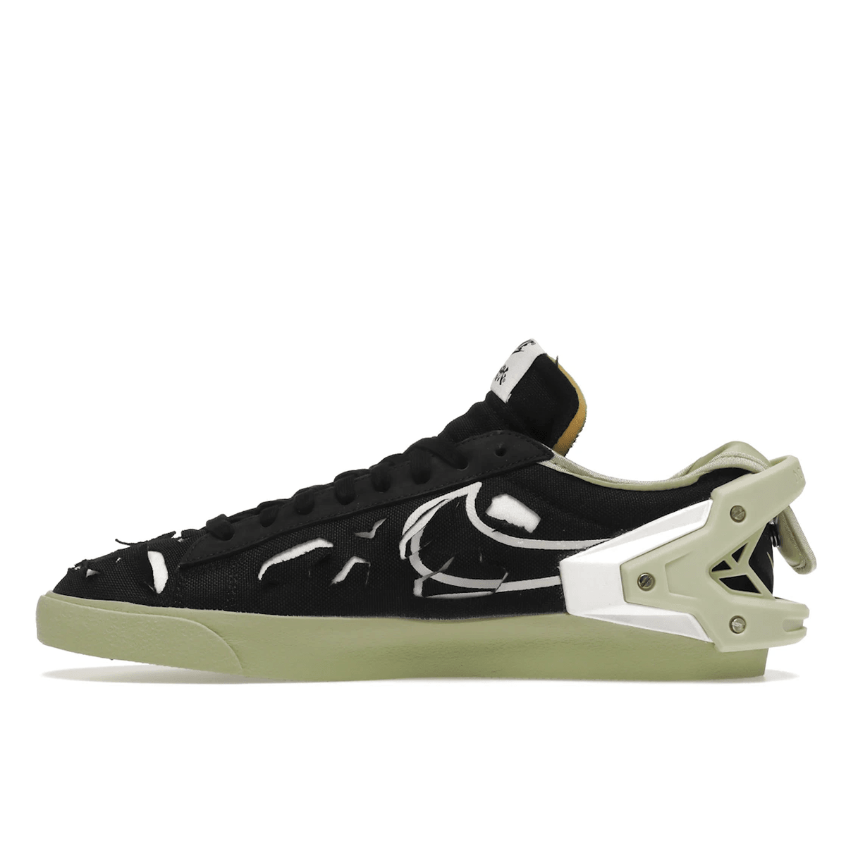 Nike Blazer Low Acronym Black Olive Aura - Sneakerzone