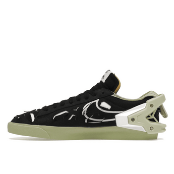 Nike Blazer Low Acronym Black Olive Aura - Sneakerzone