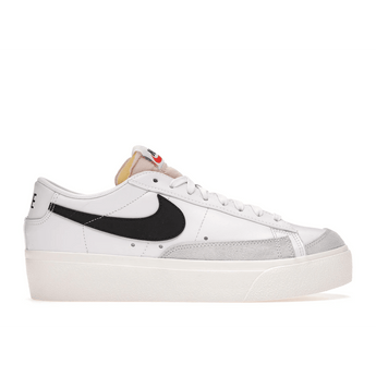 Nike Blazer Low Platform White Black - Sneakerzone