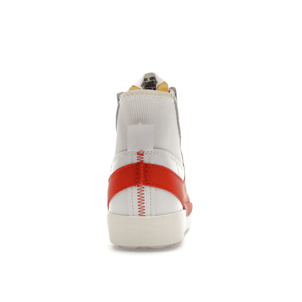 Nike Blazer Mid 77 Jumbo White Total Orange - Sneakerzone
