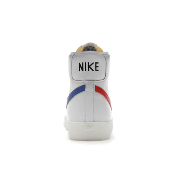 Nike Blazer Mid 77 Vintage Mismatched Swoosh Blue Red - Sneakerzone
