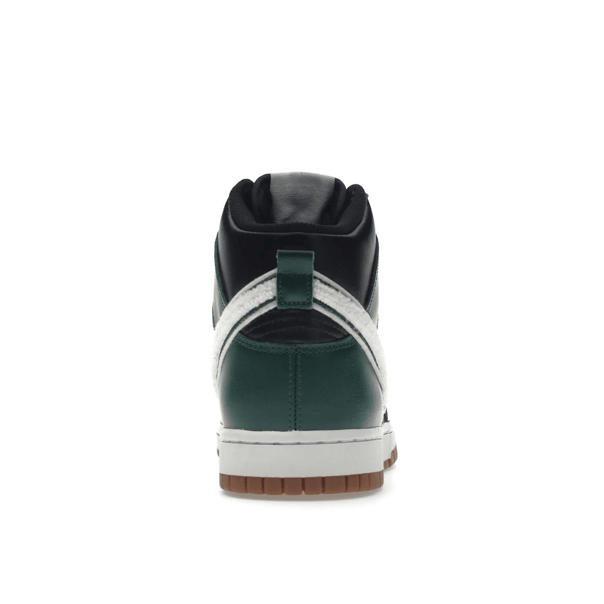 Nike Dunk High Chenille Swoosh Black Green - Sneakerzone