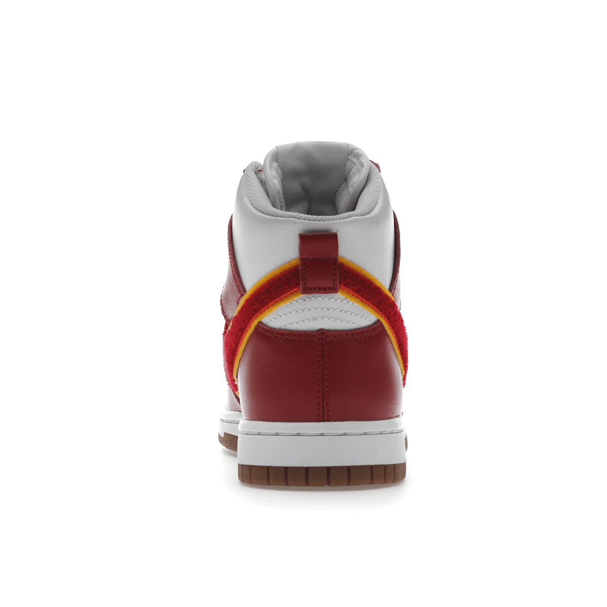 Nike Dunk High Chenille Swoosh White Gym Red - Sneakerzone