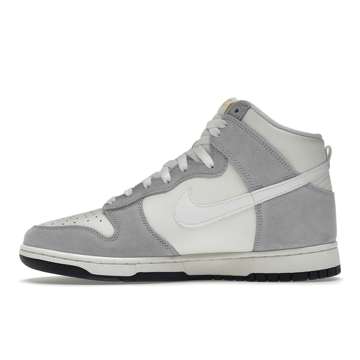 Nike Dunk High Retro Sail Pure Platinum Black White - Sneakerzone