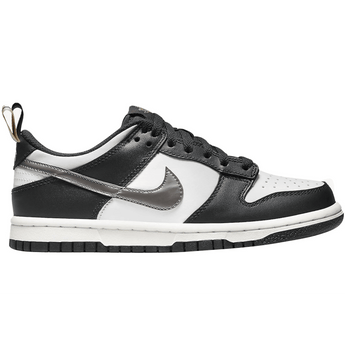 Nike Dunk Low Black White Metallic - Sneakerzone