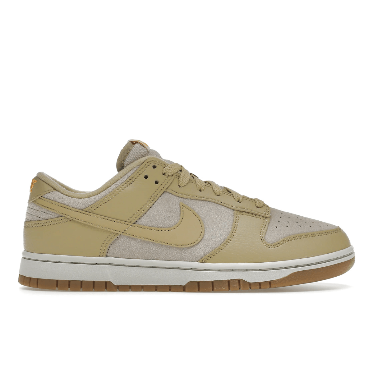 Nike Dunk Low Khaki Suede Gum - Sneakerzone