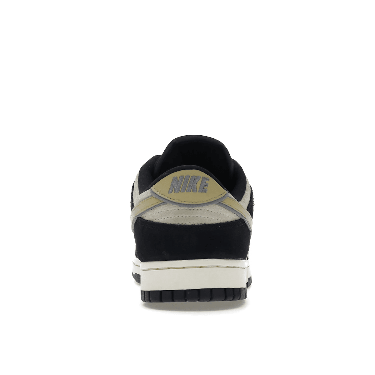 Nike Dunk Low LX Black Suede Team Gold - Sneakerzone