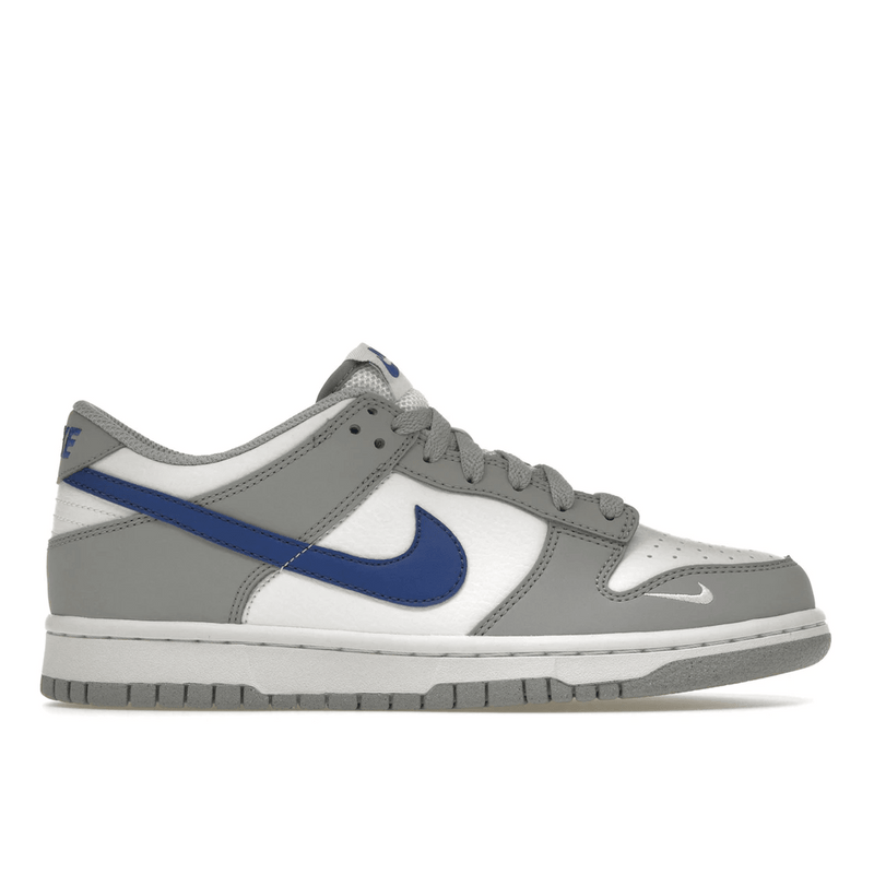 Nike Dunk Low Mini Swoosh Wolf Gray Game Royal product image