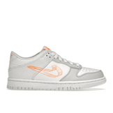 Nike Dunk Low SE 3D Swoosh Pure Platinum Total Orange - Sneakerzone