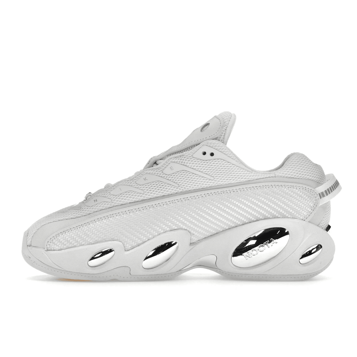 Nike NOCTA Glide Drake White Chrome - Sneakerzone