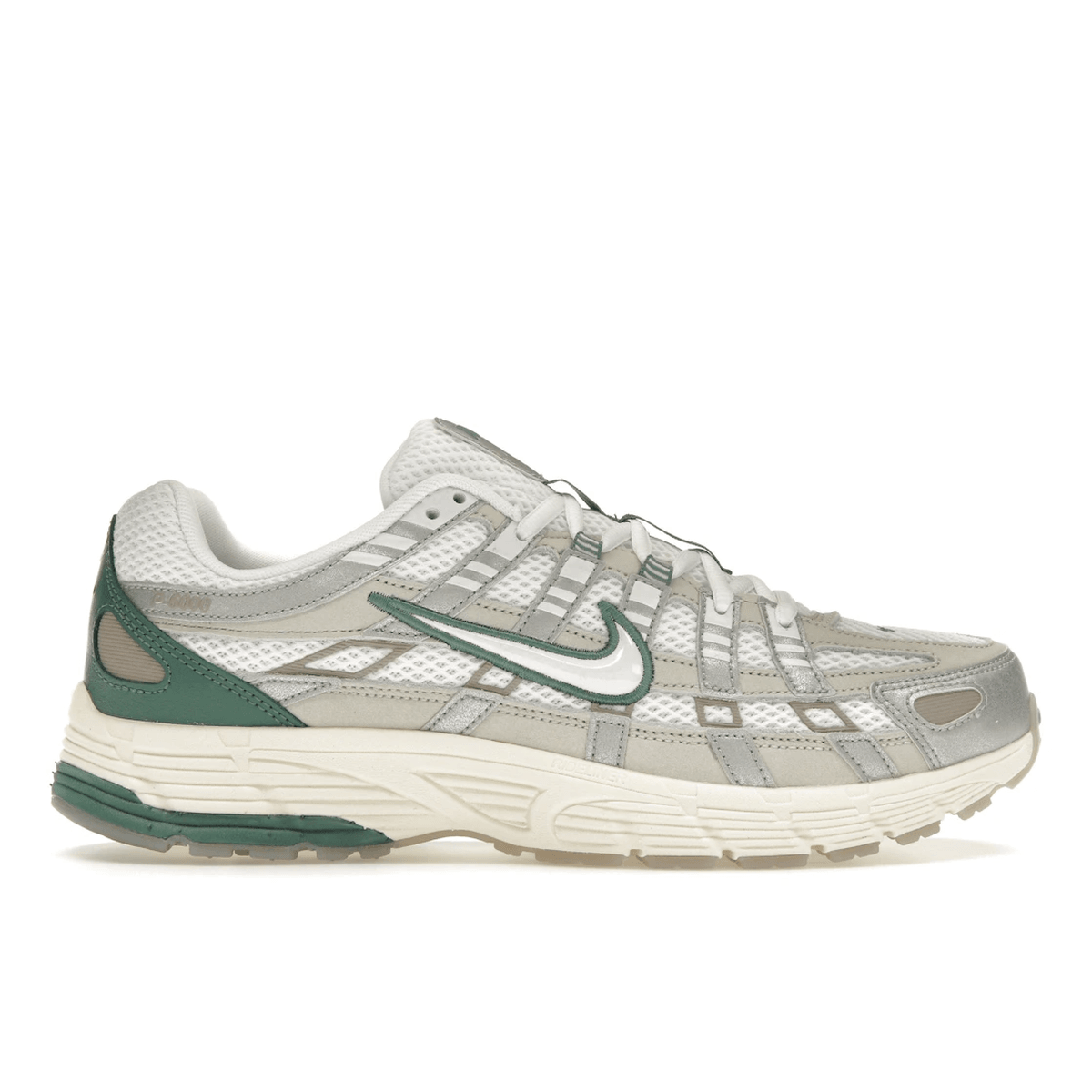 Nike P-6000 Premium size 9 New No box Light Bone/ Bicoastal Green Nike P-6000 Premium Light Bone Bicoastal Green Shoes - YouTube main image 2