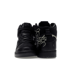 Nike SB Dunk High FAUST Black Gold - Sneakerzone