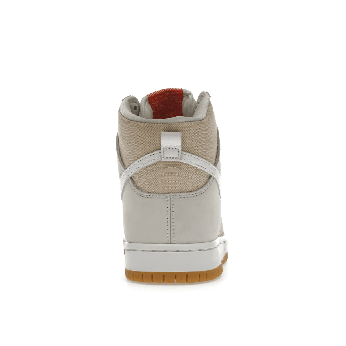 Nike SB Dunk High Pro ISO Orange Label Unbleached Natural - Sneakerzone