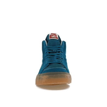 Nike SB Zoom Blazer Mid PRM Plus Green Abyss Gum - Sneakerzone