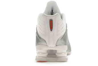 Nike Shox R4 White Metallic Silver - Sneakerzone