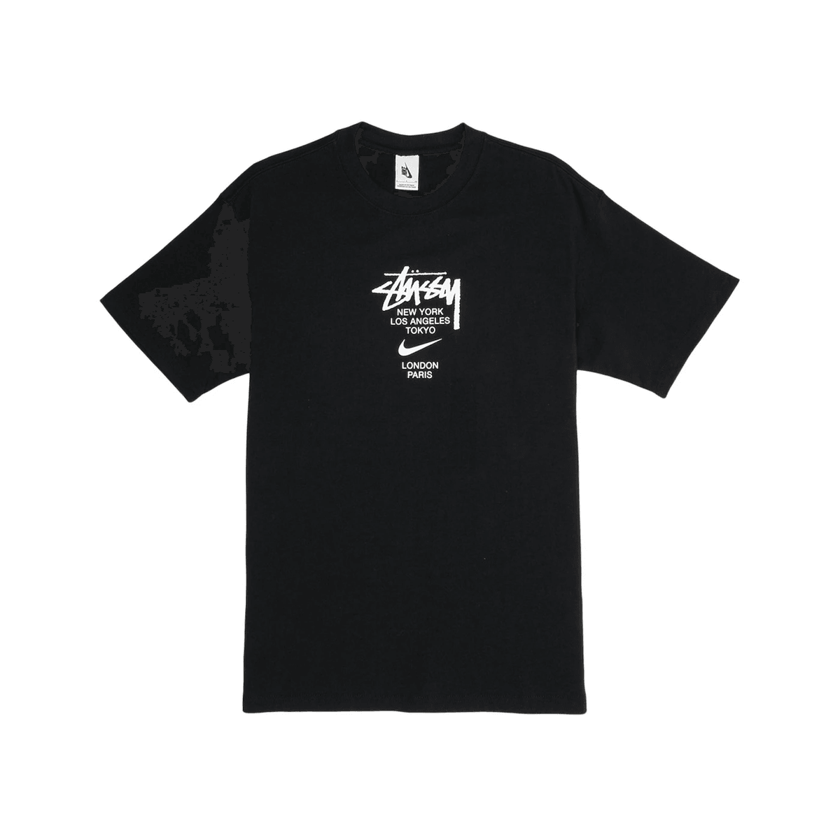 Nike x Stussy International T-shirt Black - Sneakerzone