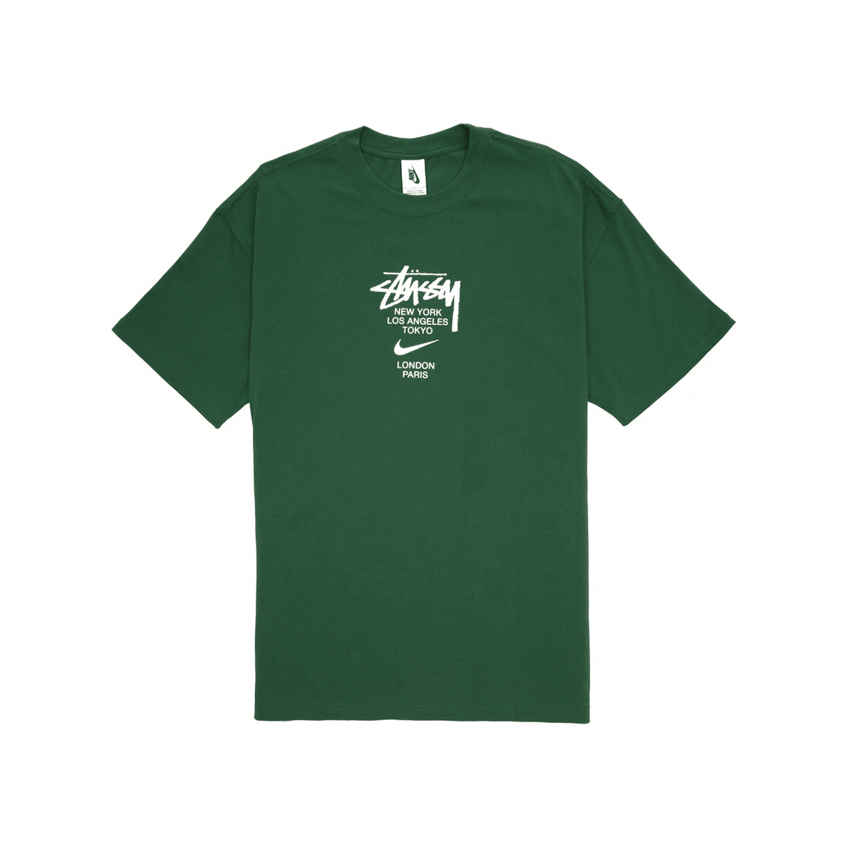 Nike x Stussy International T-shirt Green - Sneakerzone