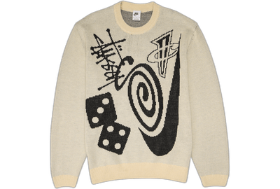 Nike x Stussy Knit Natural Sweater 