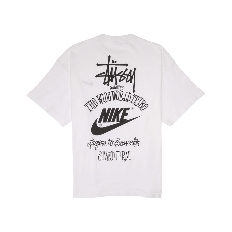 Nike x Stussy The Wide World Tribe T-Shirt White  product image