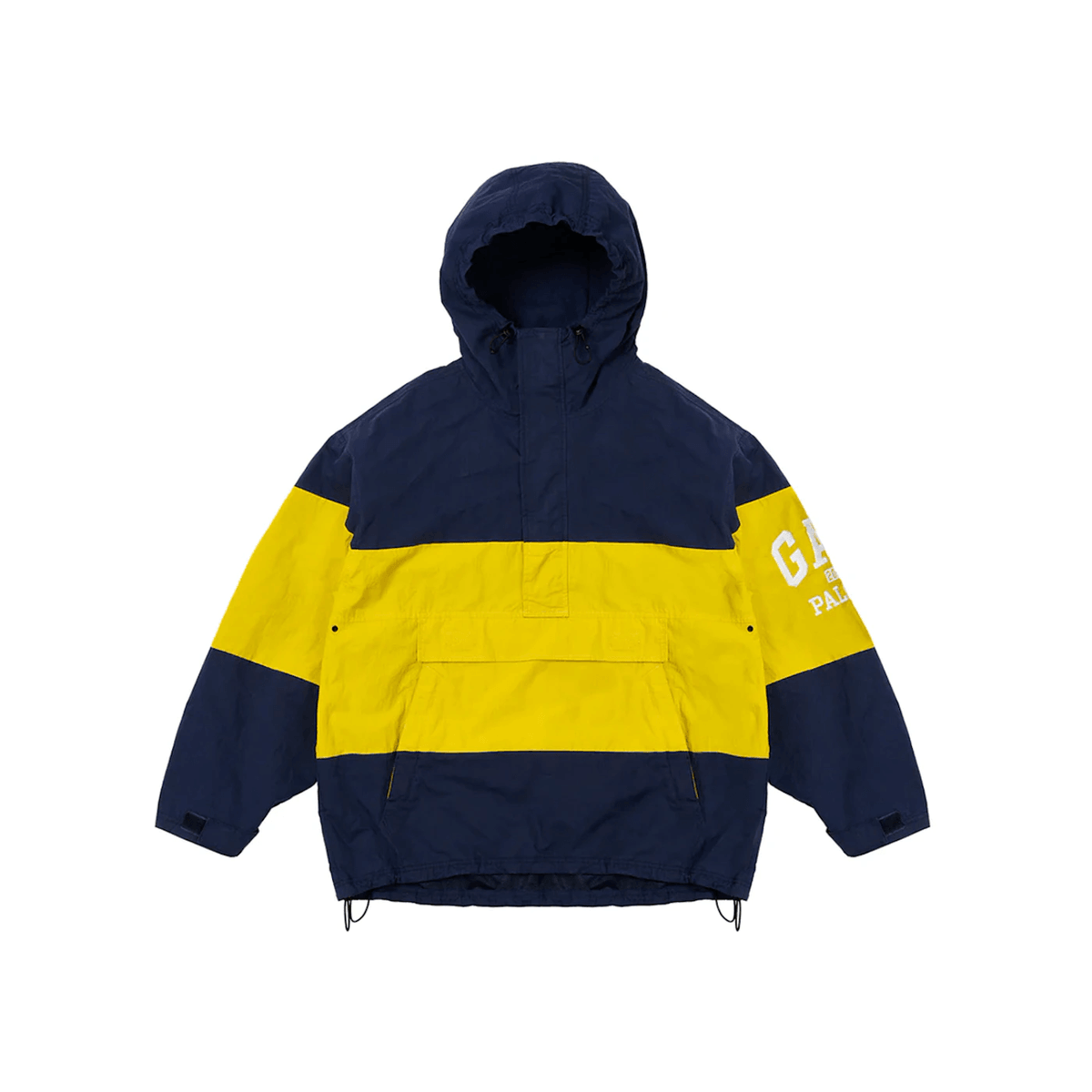 Palace x Gap Windbreaker Blue/Yellow - Sneakerzone