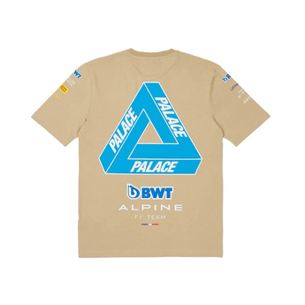 Palace x Kappa For Alpine T-shirt Tan - Sneakerzone