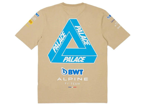 Palace x Kappa For Alpine T-shirt Tan - Sneakerzone