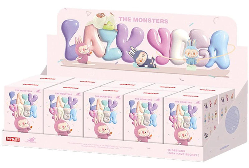 Pop Mart Labubu The Monsters Lazy Yoga Sealed Case product image