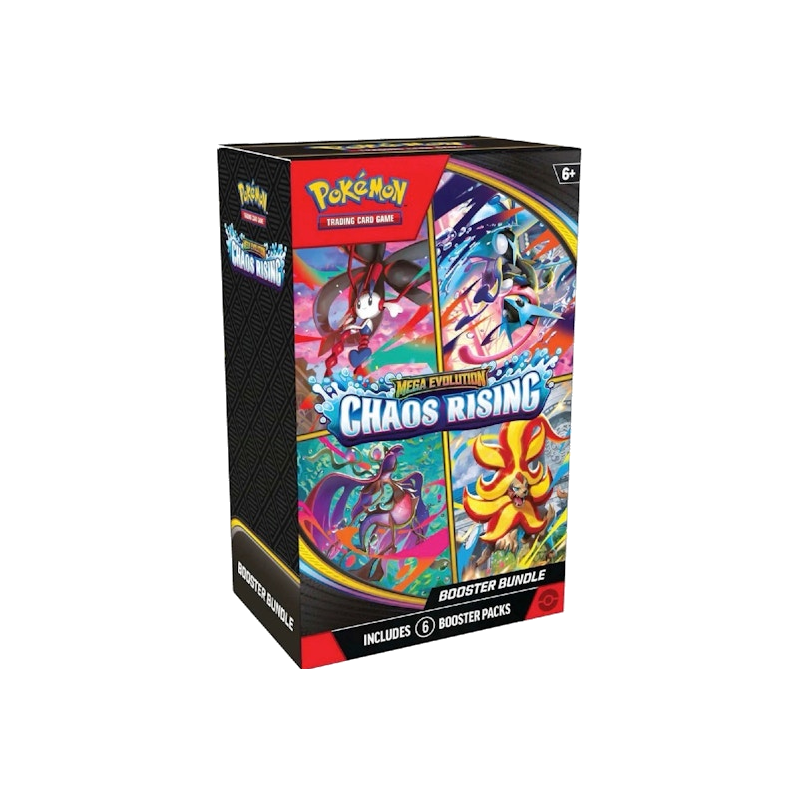 2026 Pokémon Mega Evolution Chaos Rising Booster Bundle