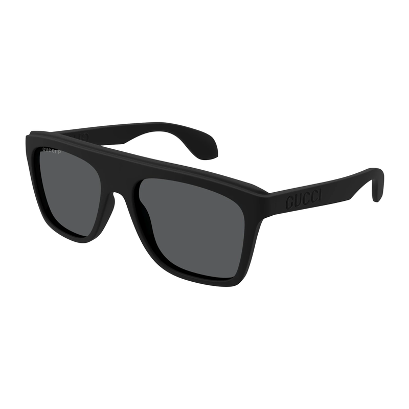 Gucci Square Sunglasses Black/Grey